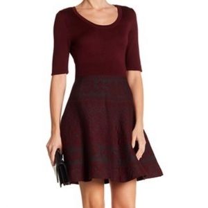 Nina Leonard Midi Dress